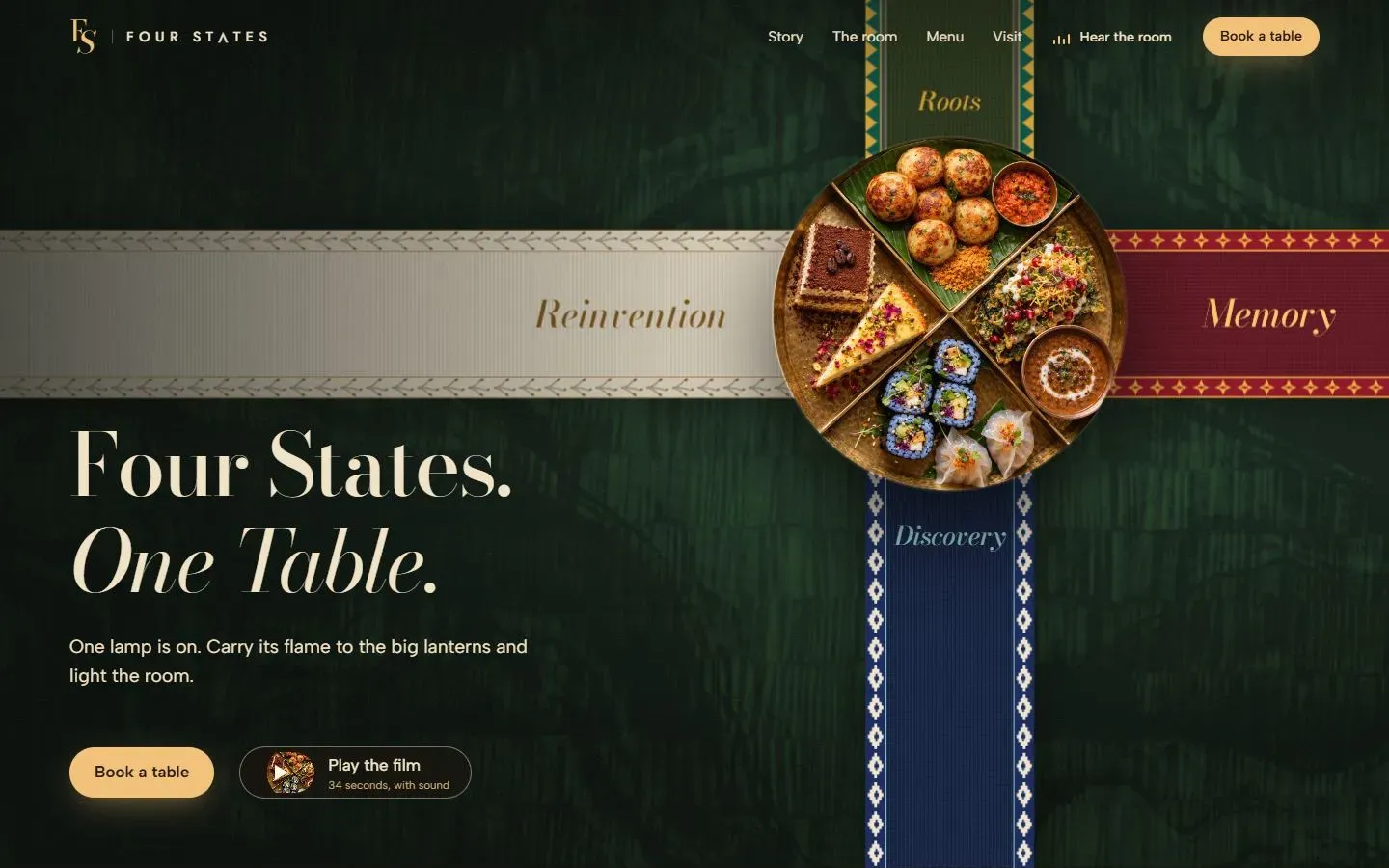Four States website by Syntique